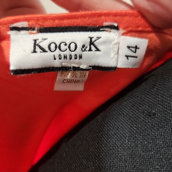 Koco &‎ K Orange Women's Crop Top - Picture 4 of 4